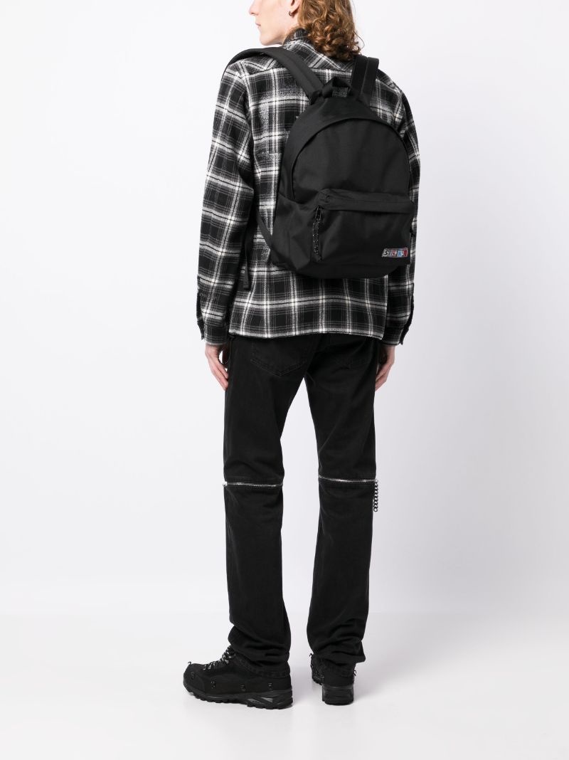 logo-patch backpack - 2