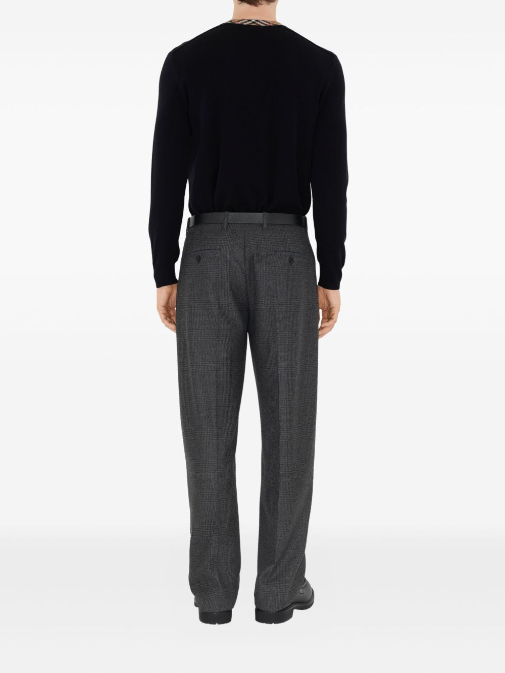 Burberry Men Row Neck Sweather With Logo - 2
