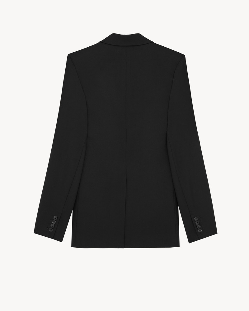 SAINT LAURENT JACKET IN WOOL GABARDINE outlook