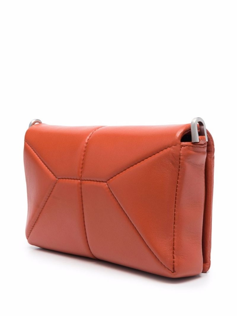 Griffin leather messenger bag - 3