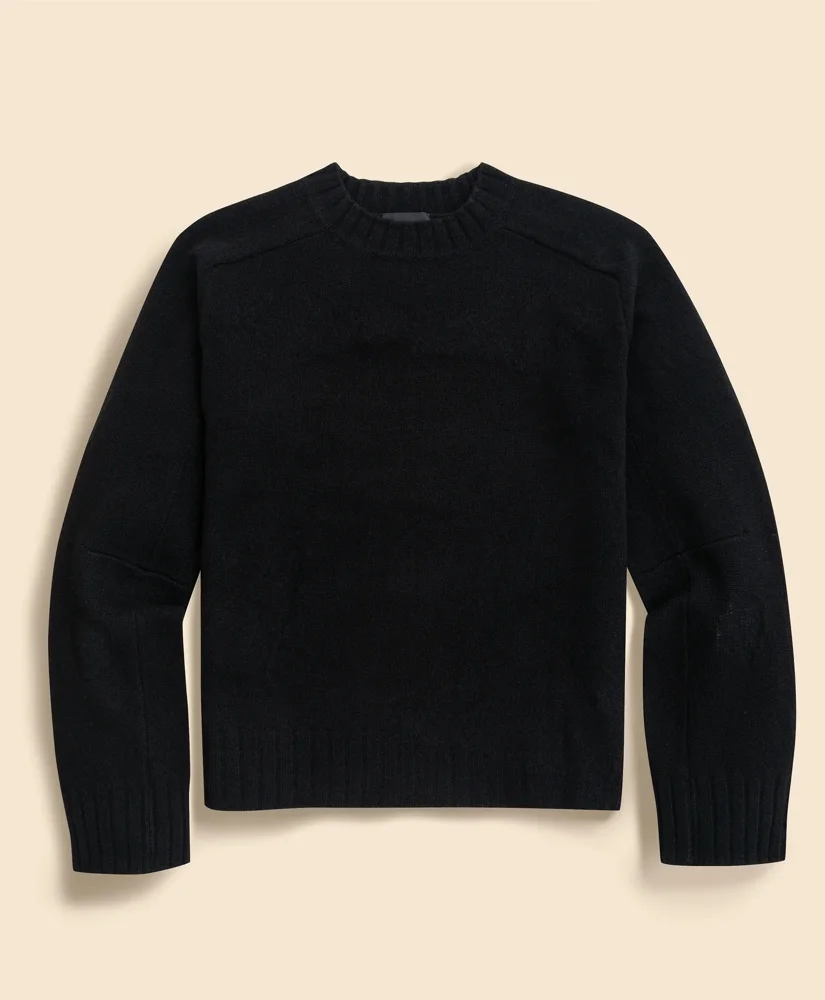 Brooks Brothers x NEEDLES Lambswool Mock Neck Sweater - 1