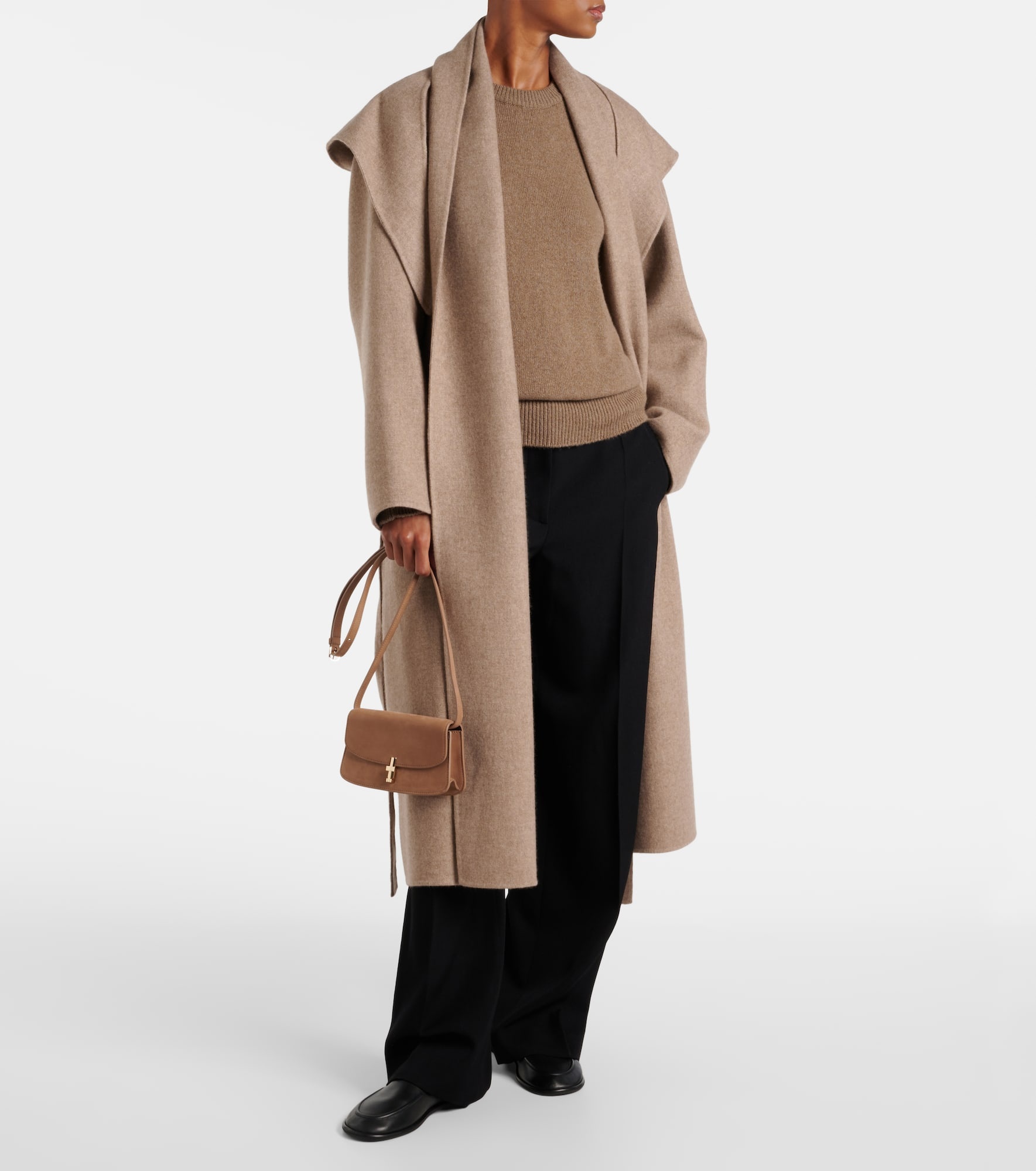 E/W Sofia leather shoulder bag - 5