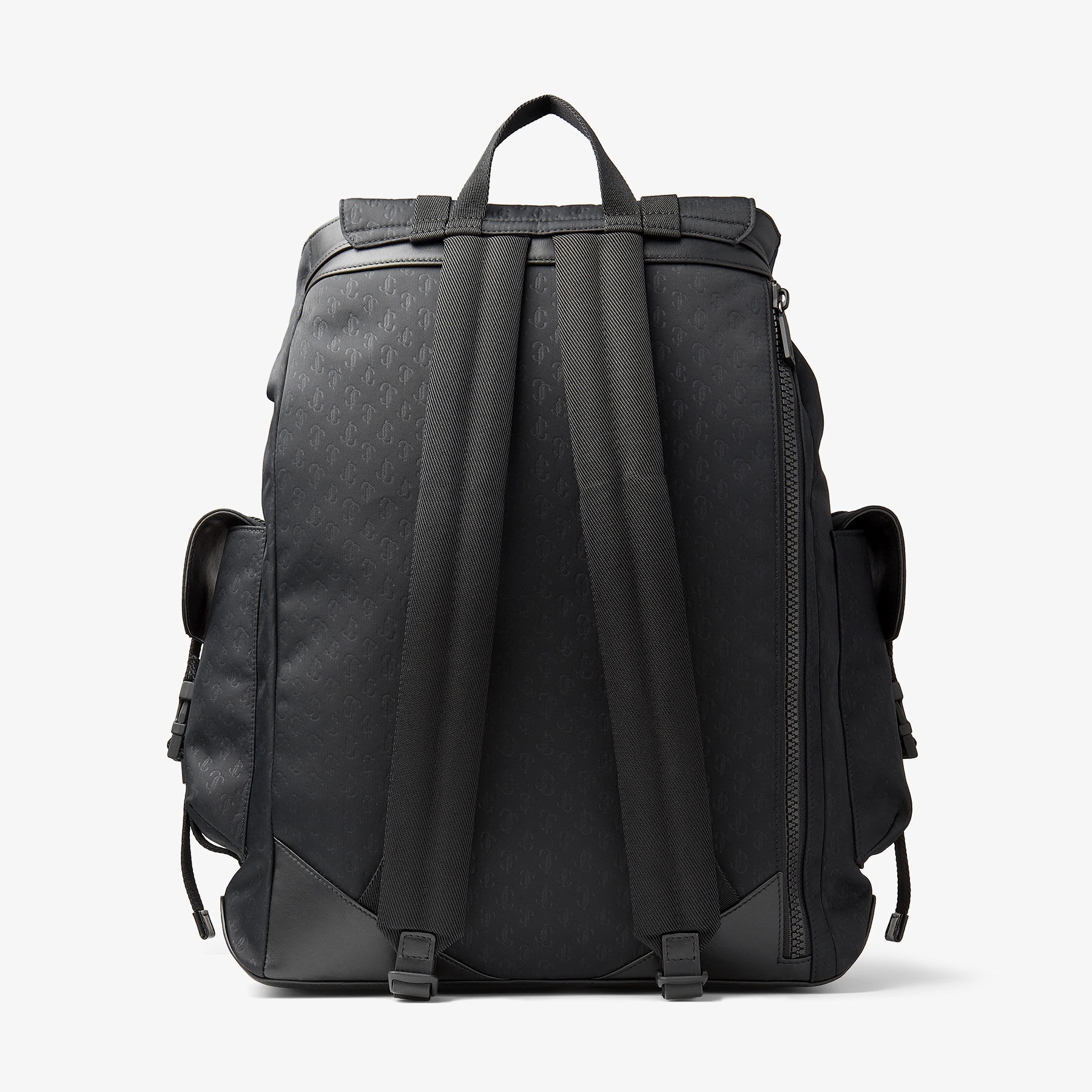 Filmore
Black JC Embossed Nylon Backpack - 5