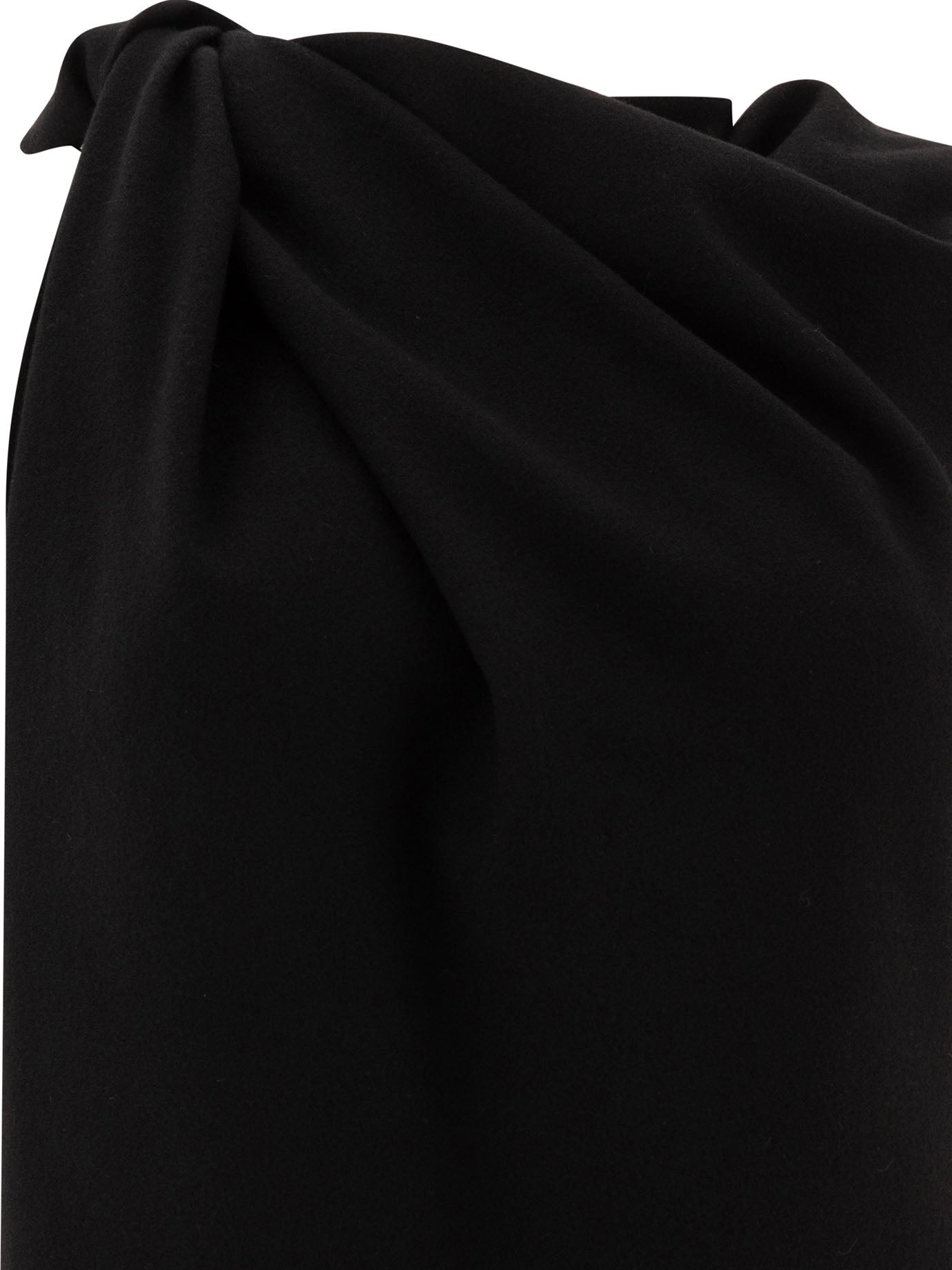 Alexander Mcqueen Women Knotted Detail Mini Dress - 3