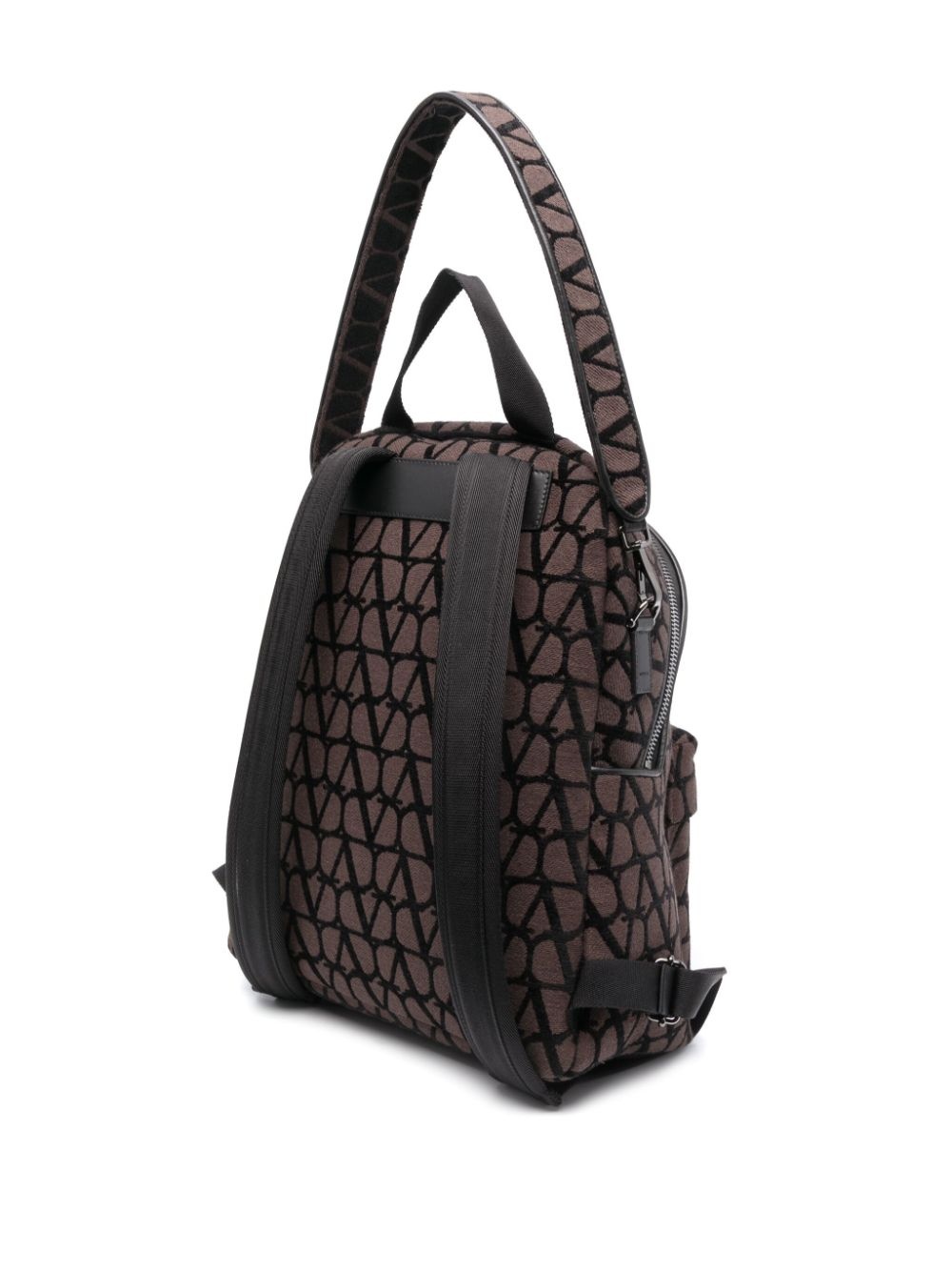 Toile Iconographe leather-trim backpack - 3