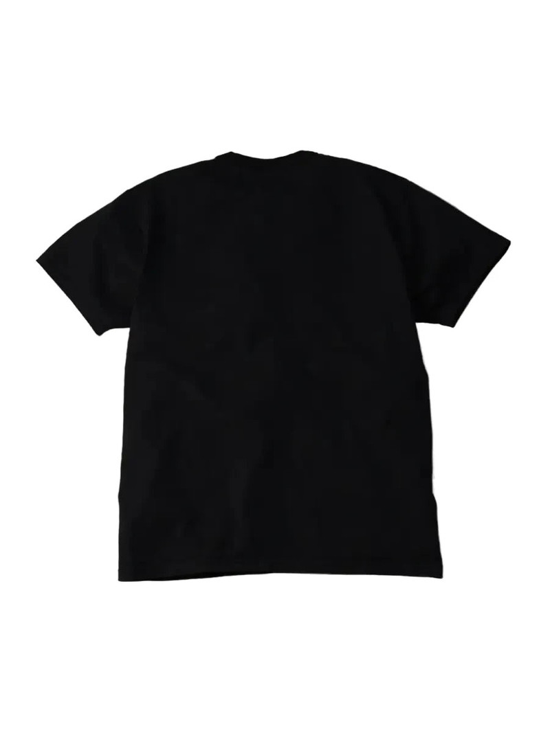 THE FLAT HEAD FN-THC-101P Three Needle Loopwheel Pocket Tee Black outlook