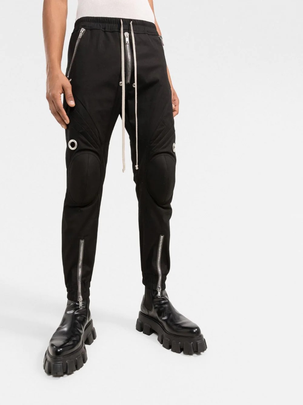 tapered track pants - 3