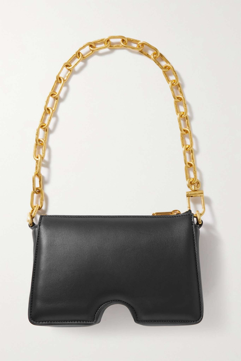 Burrow 20 cutout leather shoulder bag 3