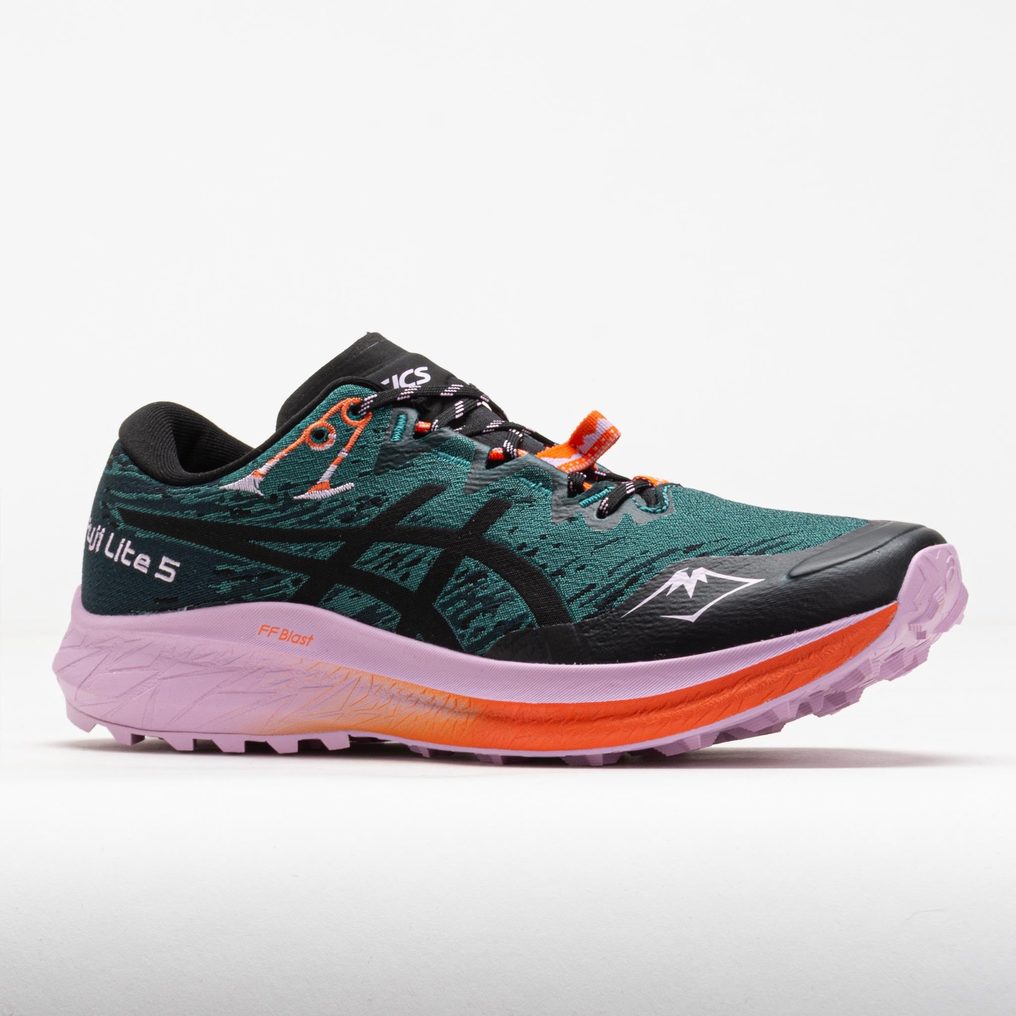 ASICS Fuji Lite 5 Women's Rainy Lake/Black - 5
