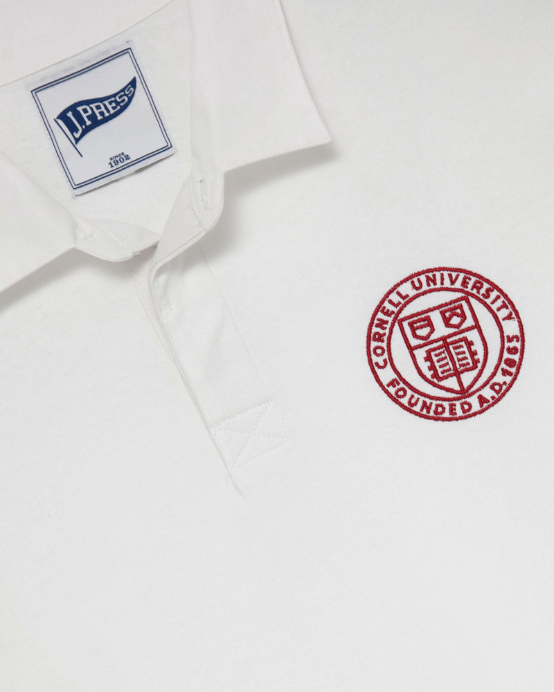 J. PRESS CORNELL CREST RUGBY SHIRT outlook