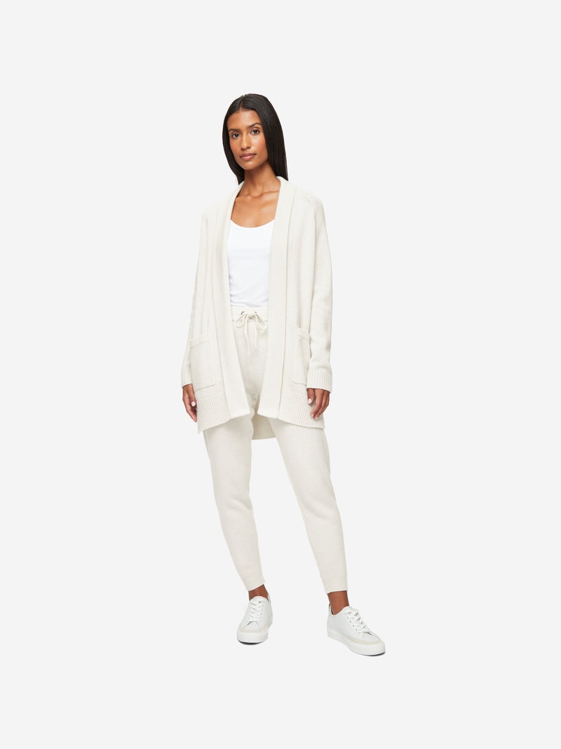 Women's Cardigan Nina Cashmere Winter White - 6