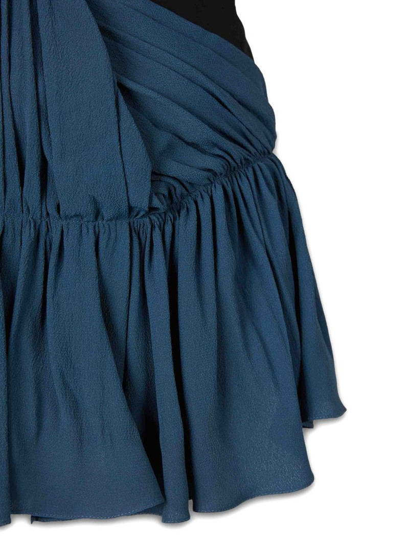 V-neck side-zip blouse 4