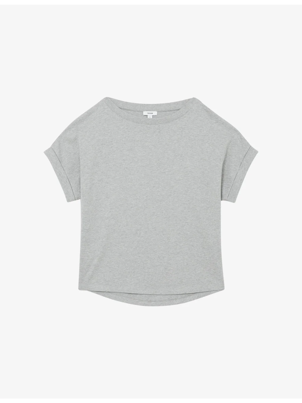 Sia Wide-Neck Short-Sleeve Cotton T-Shirt - 1