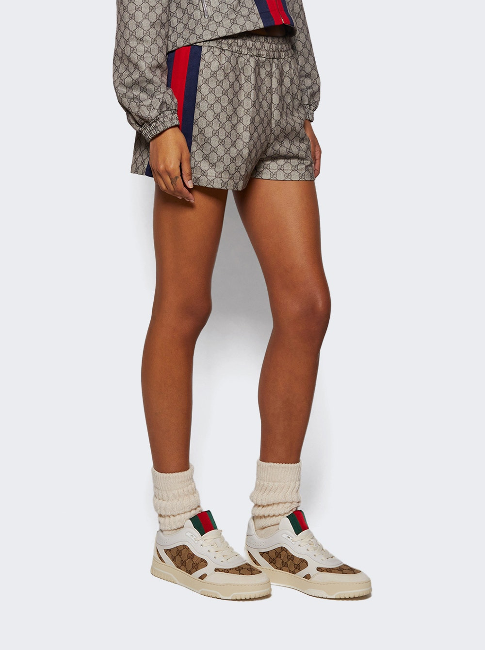 Re-web Sneakers Ivory And Beige - 2