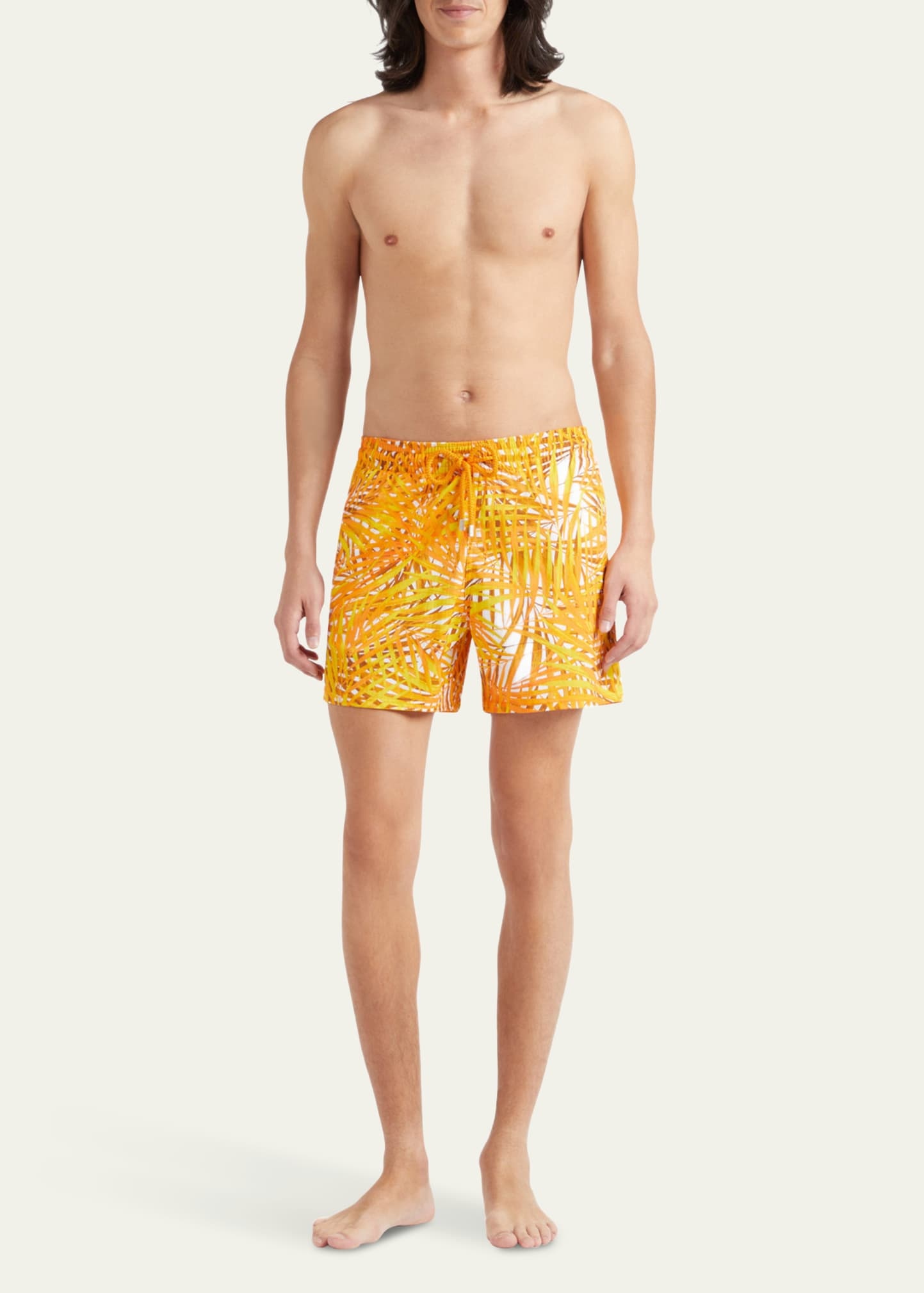 Men's Palm Leaves Swim Shorts - 2