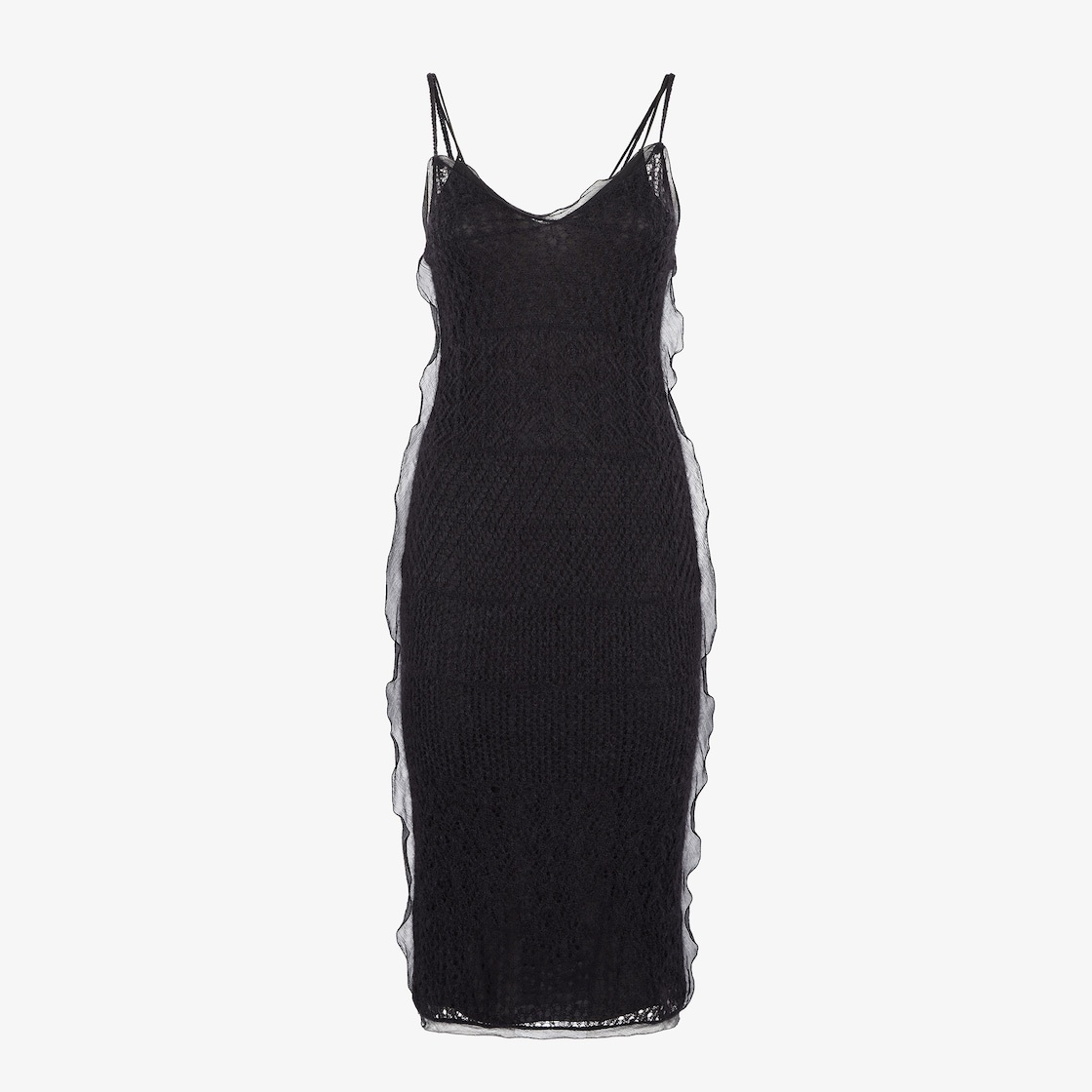 Black mohair dress - 1