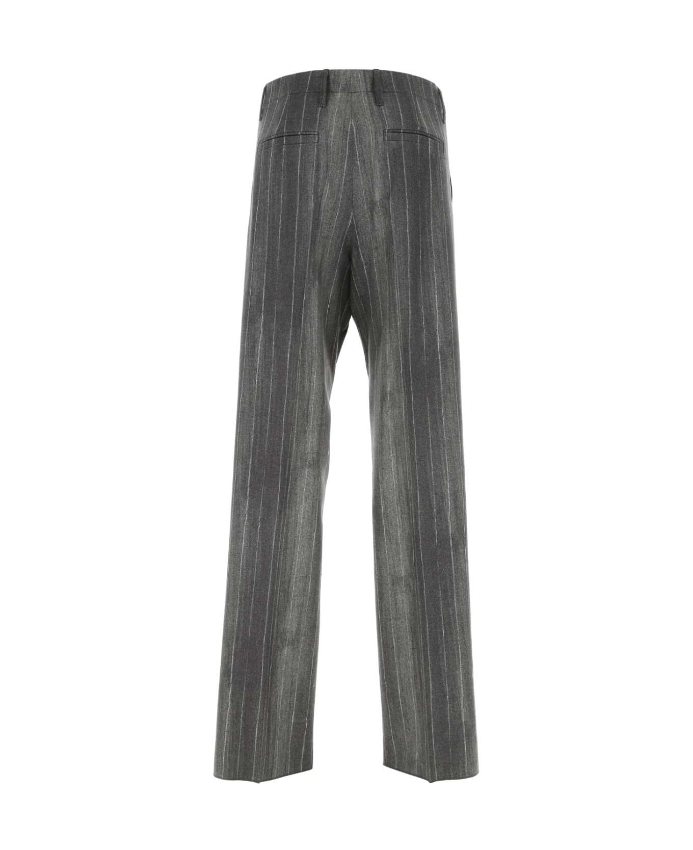 Printed Wool Pant - 2