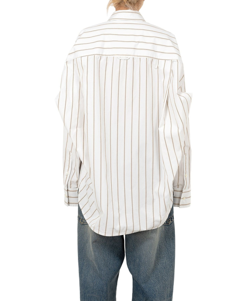 LEON Embroidery Stripe Shirt 6