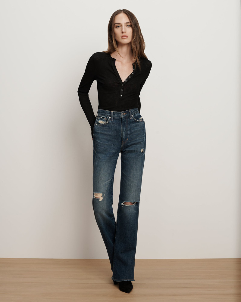 VERONICA BEARD DYLAN STRAIGHT-LEG JEAN outlook