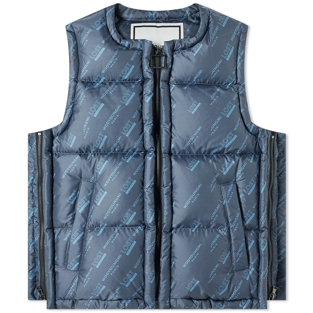 Wooyoungmi All Over Logo Gilet - 1