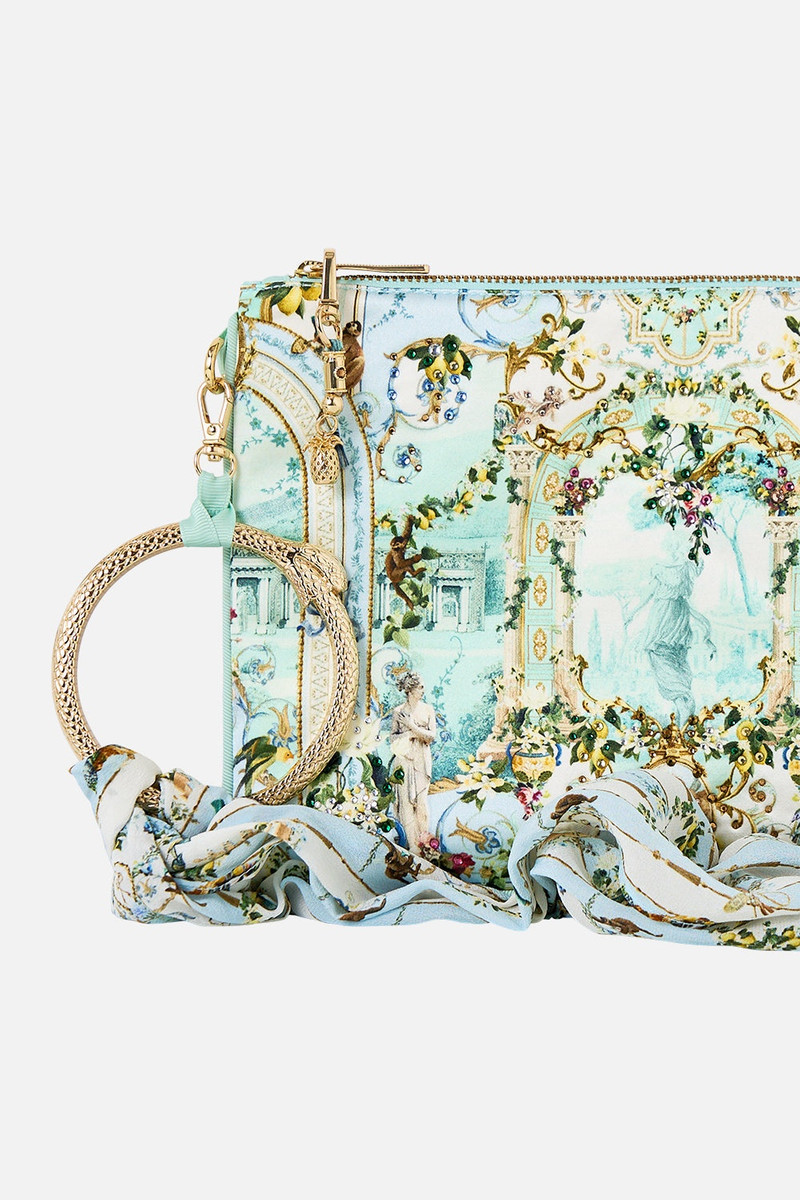 CAMILLA RING SCARF CLUTCH outlook