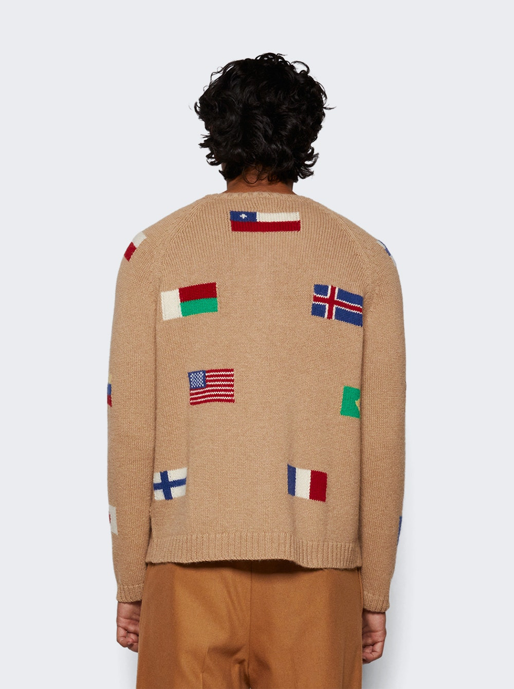 Round The World Cardigan Tan - 5