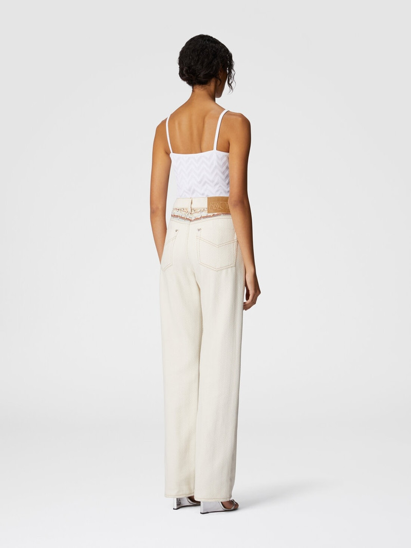 Tonal chevron tank top 3