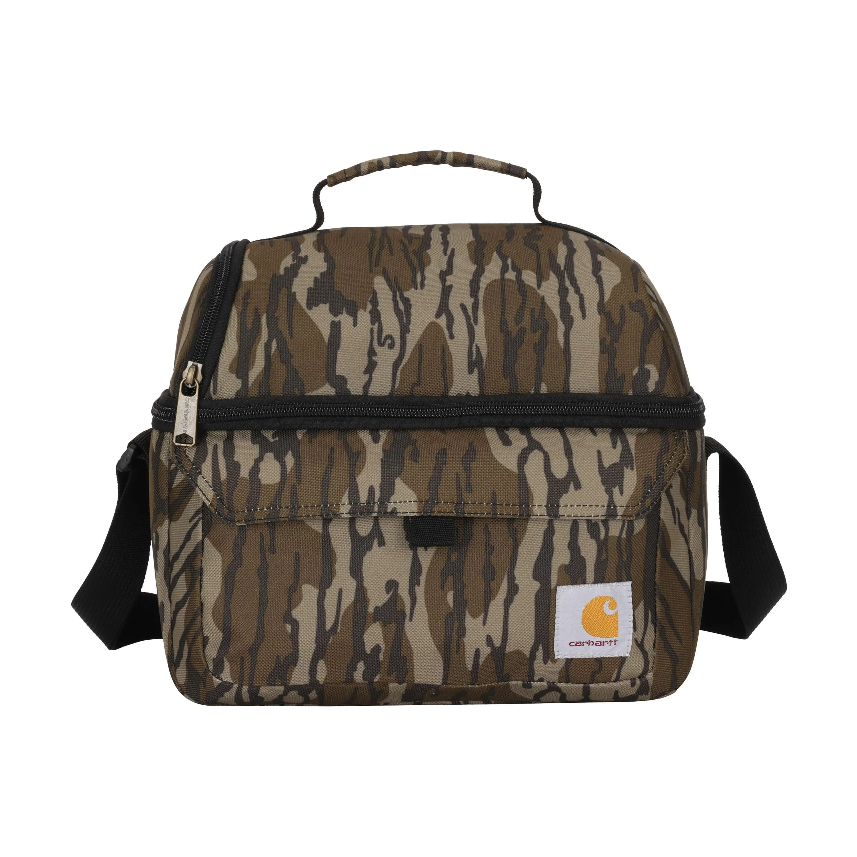 Insulated 12 Can Two Compartment Lunch Cooler - 1