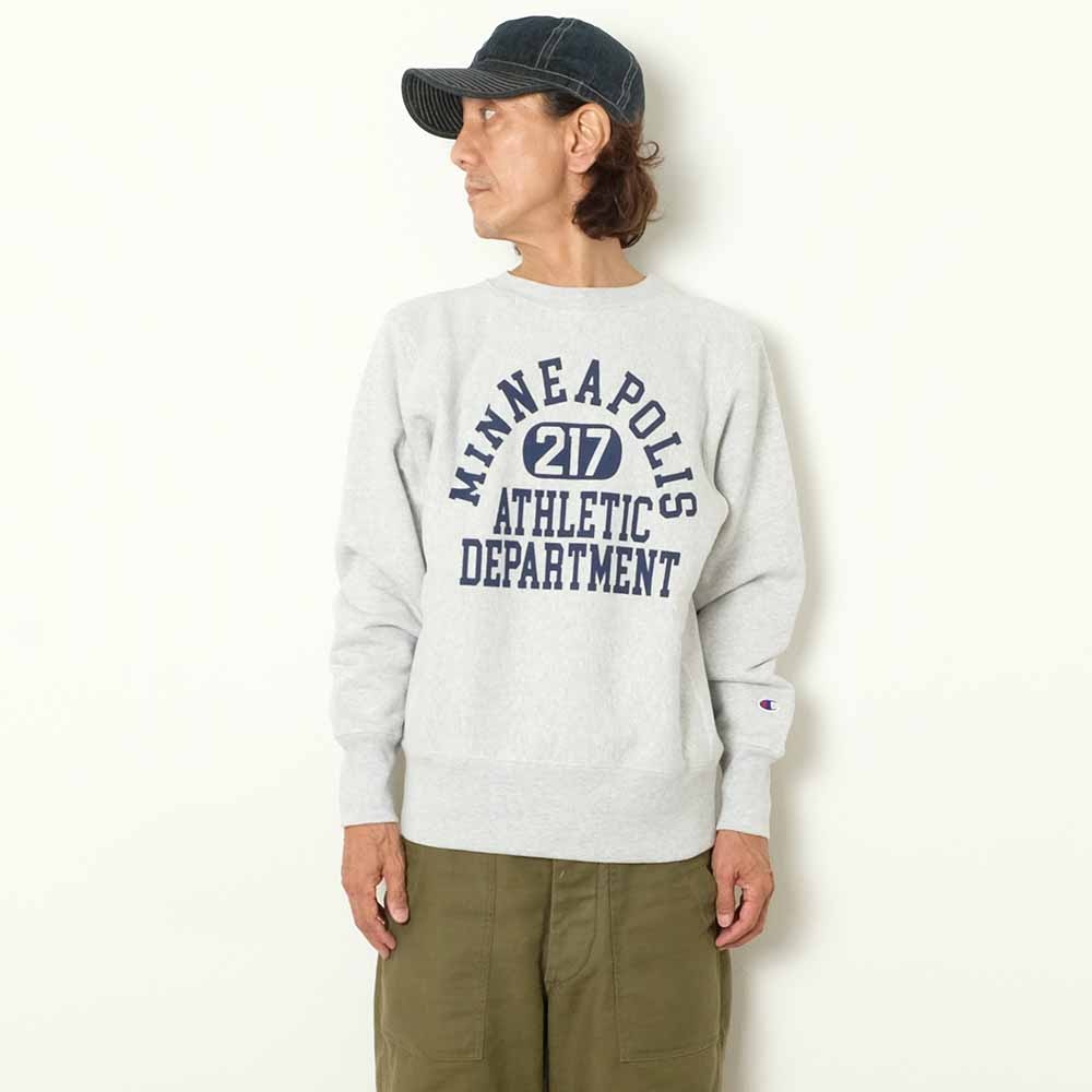 REVERSE WEAVE CREW NECK SWEATSHIRT - C3-A022 - 11