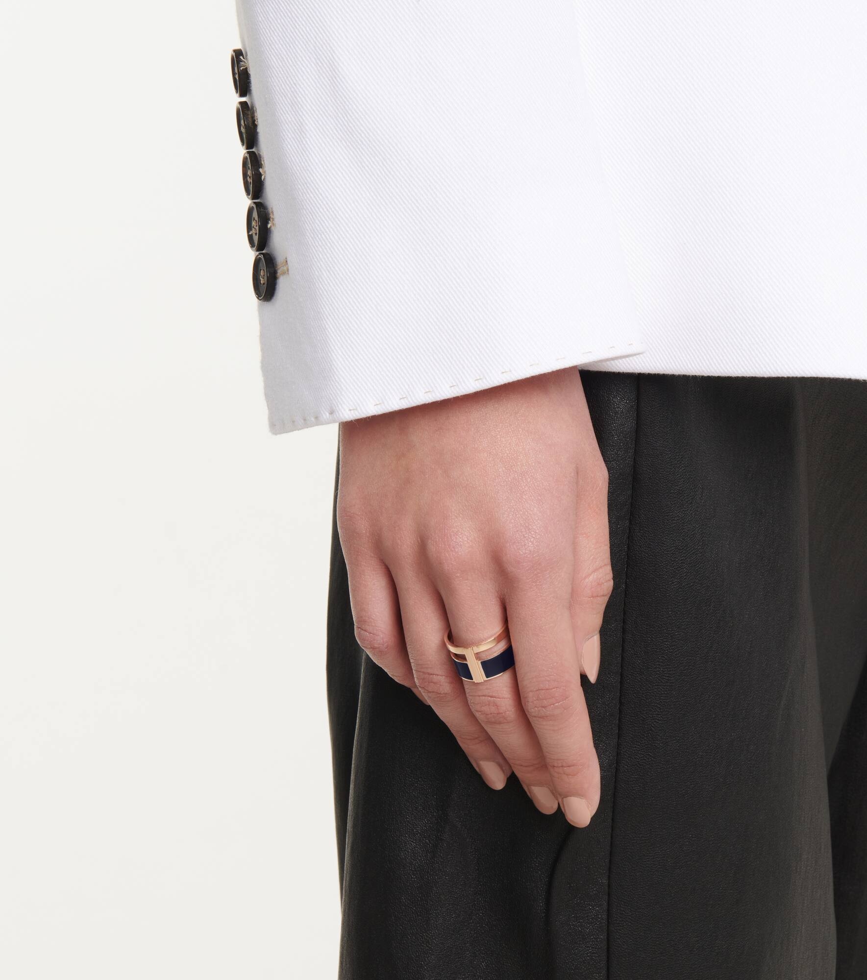 Berbere Chromatic rose-gold ring - 5