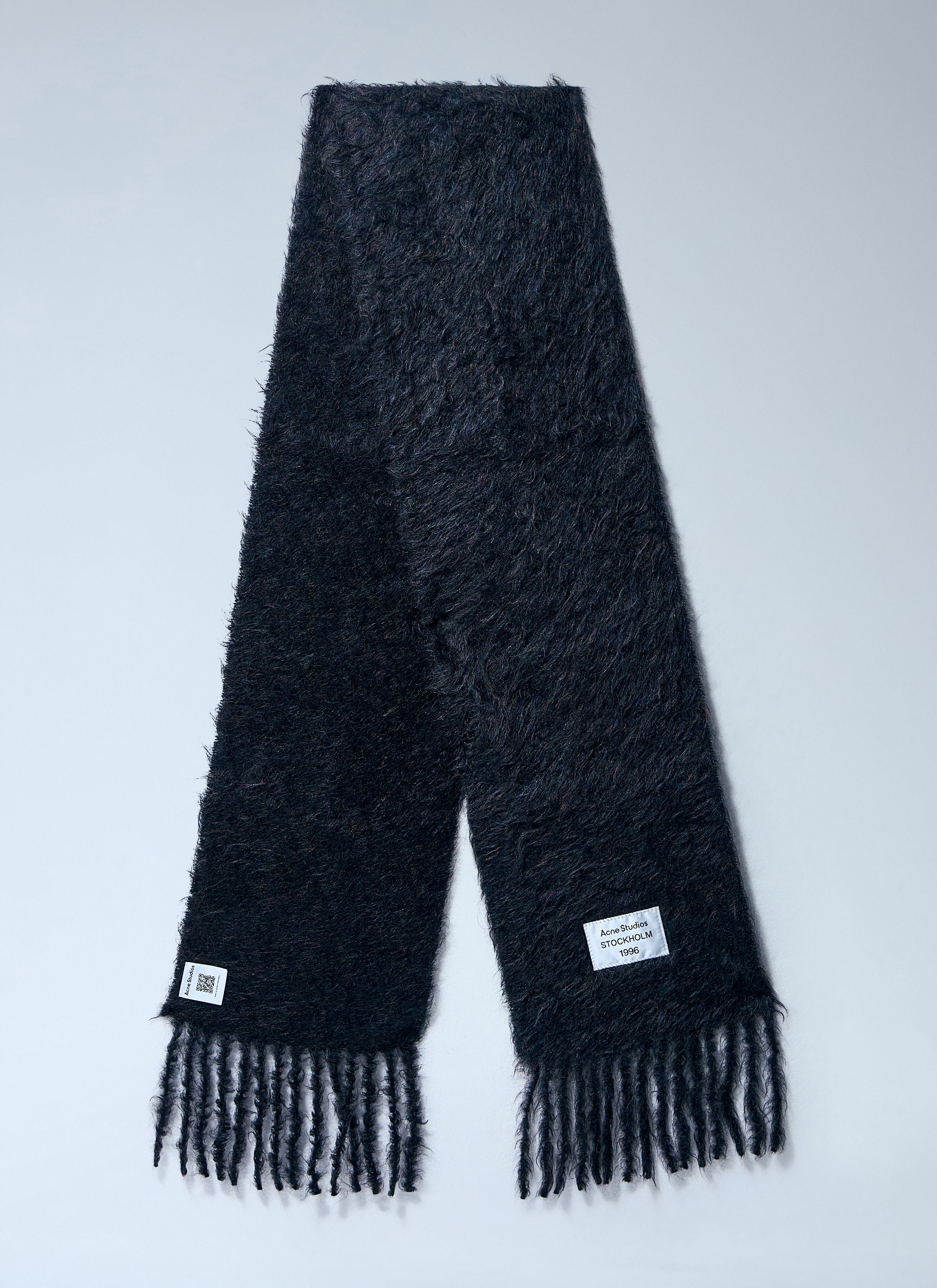 Fringed Wool-Blend Scarf - 2