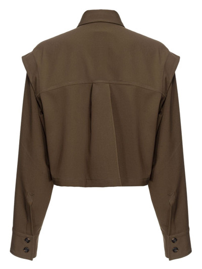 PINKO Fioriera cropped shirt outlook