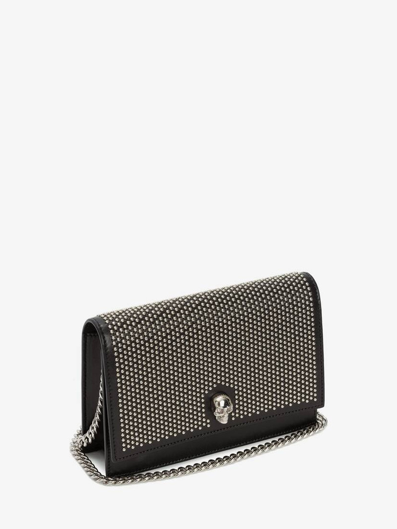 Alexander McQueen Women's Small Skull Bag in Black outlook
