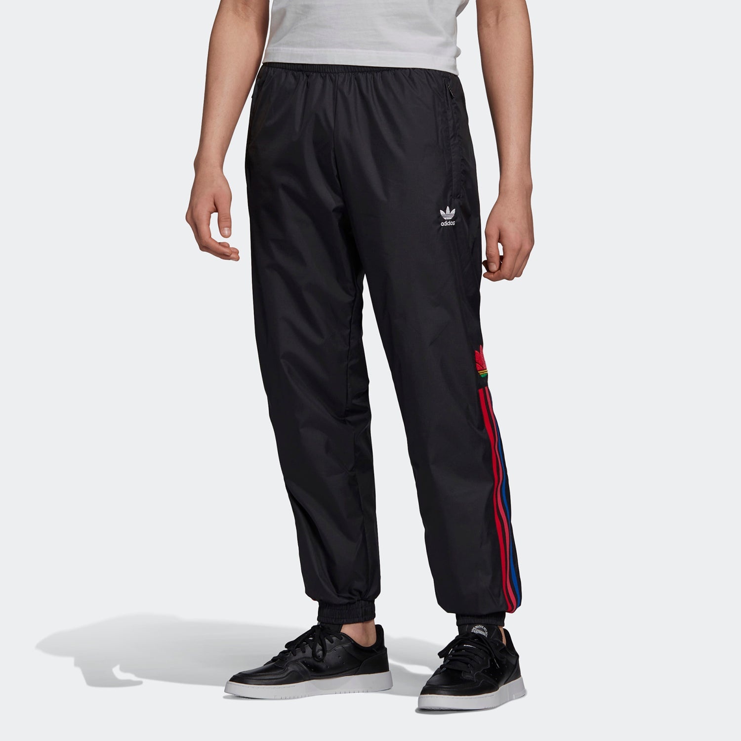 adidas originals 3D TF Turf 3 STEP TP Casual Bundle Feet Sports Pants Black GE0839 - 4