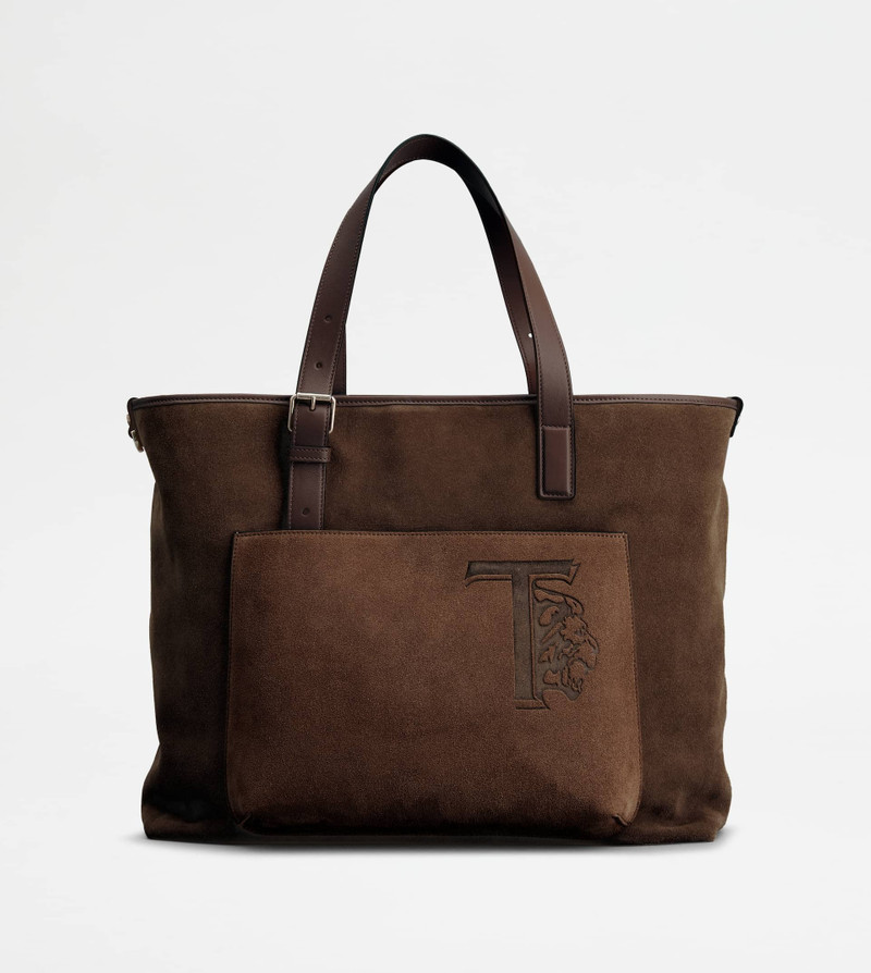 TRV SHOPPING E/W MEDIA - BROWN 1