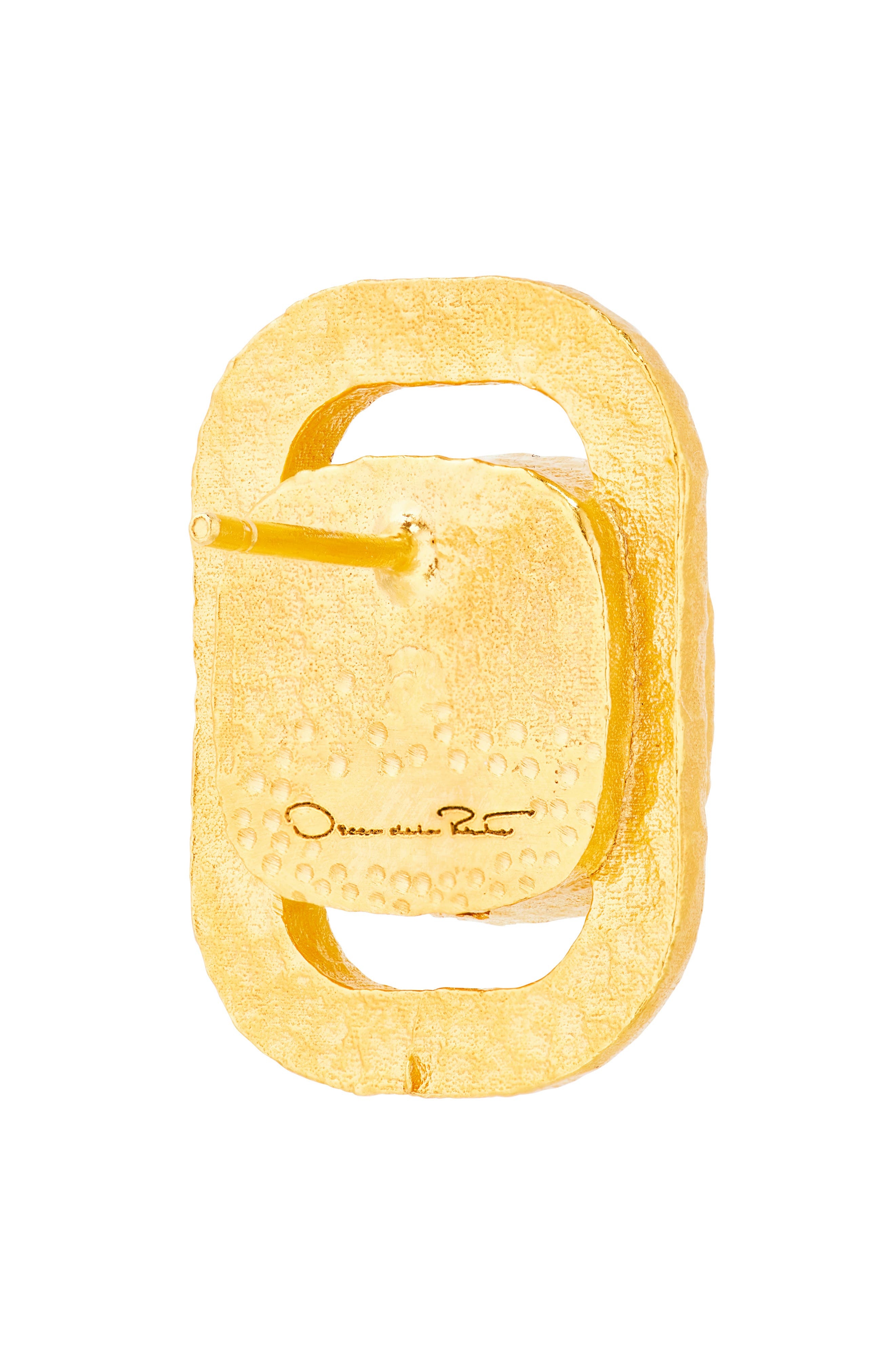 Oscar de la Renta Rectangle Crystal Stud Earrings at Nordstrom - 4