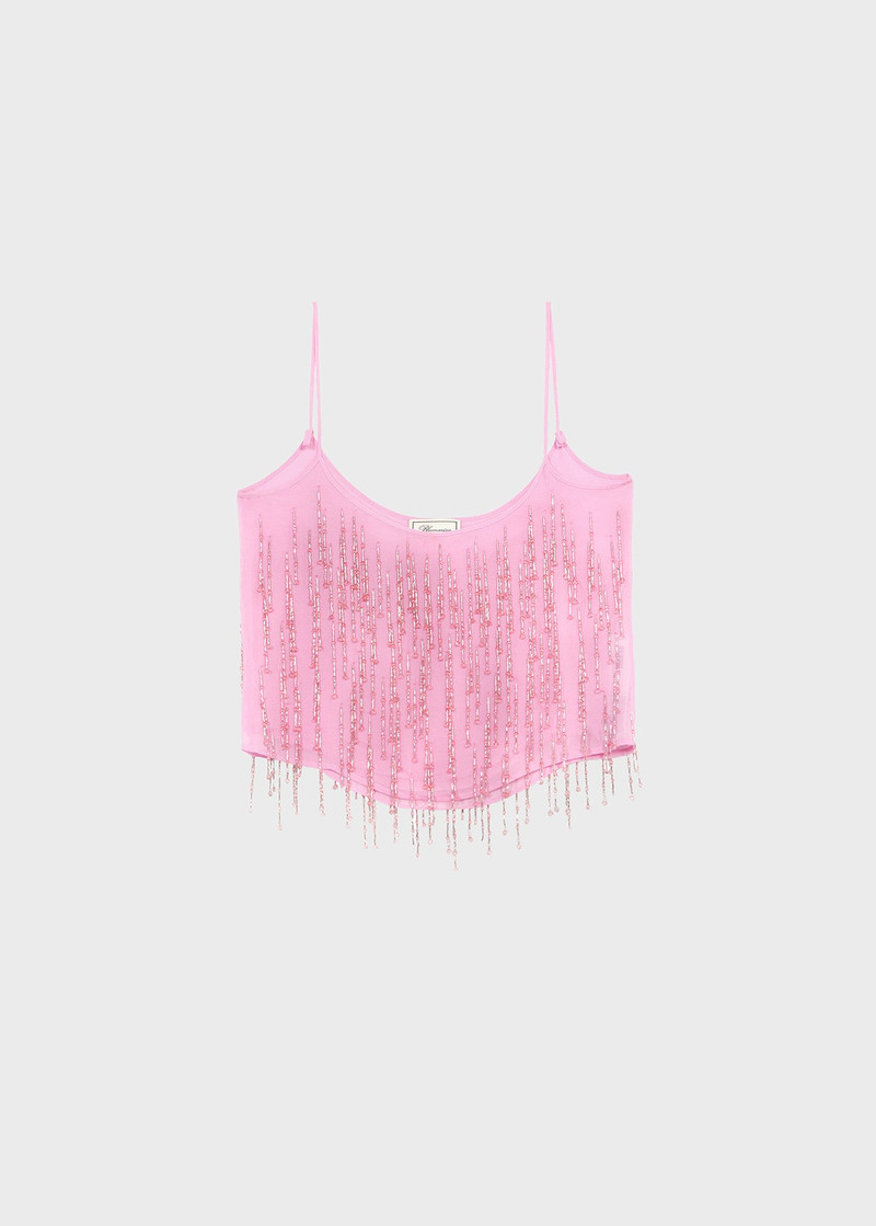 GEORGETTE TOP WITH BEADED EMBROIDERY 1