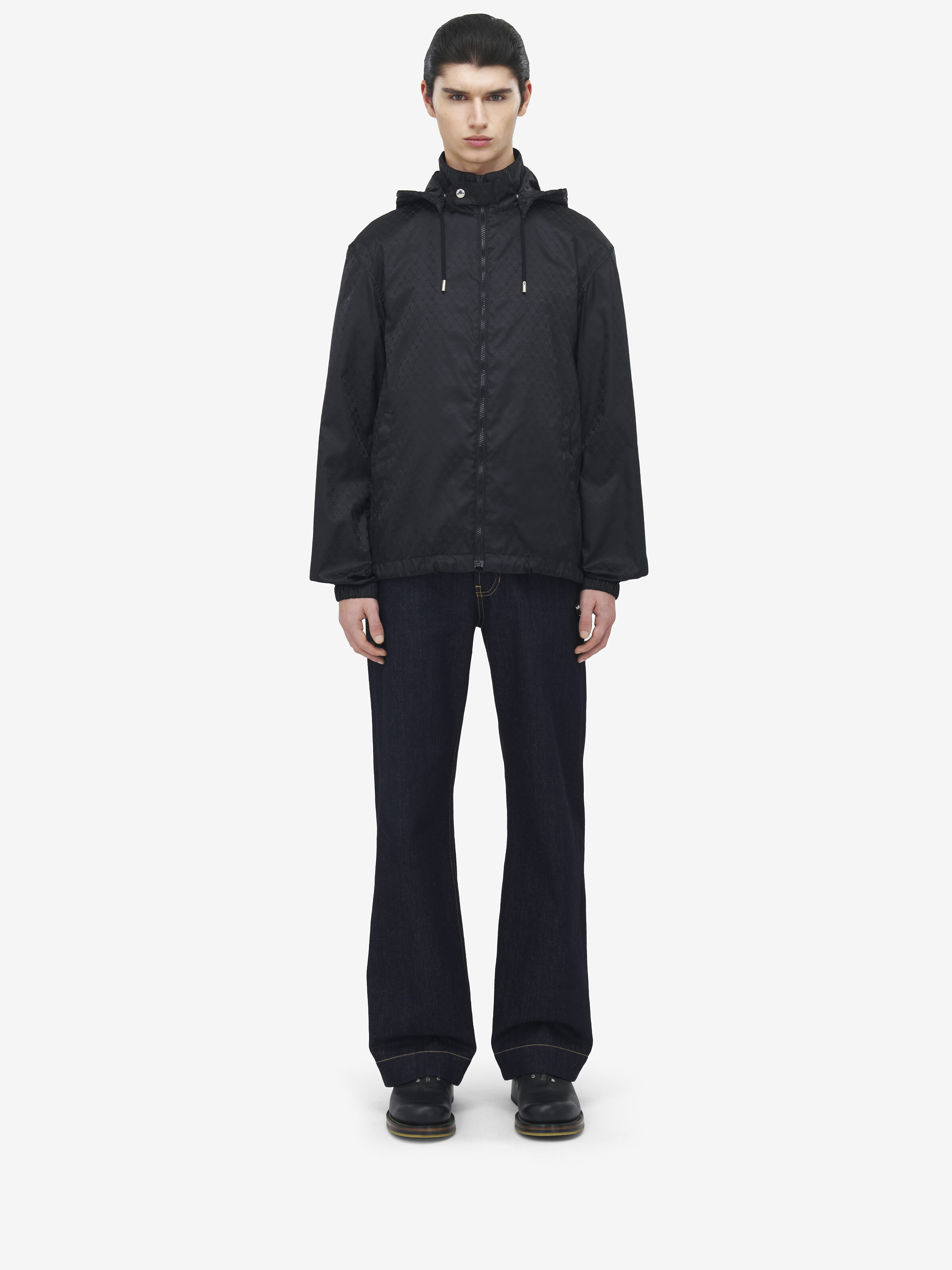 Skull Jacquard Windbreaker - 3