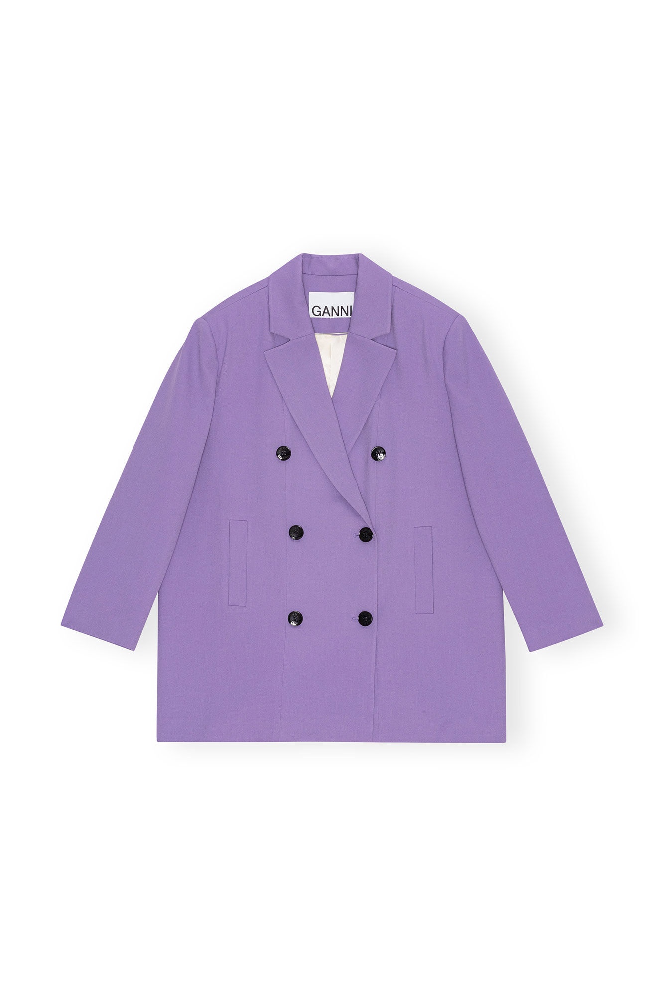 PURPLE LIGHT OVERSIZED BLAZER - 1