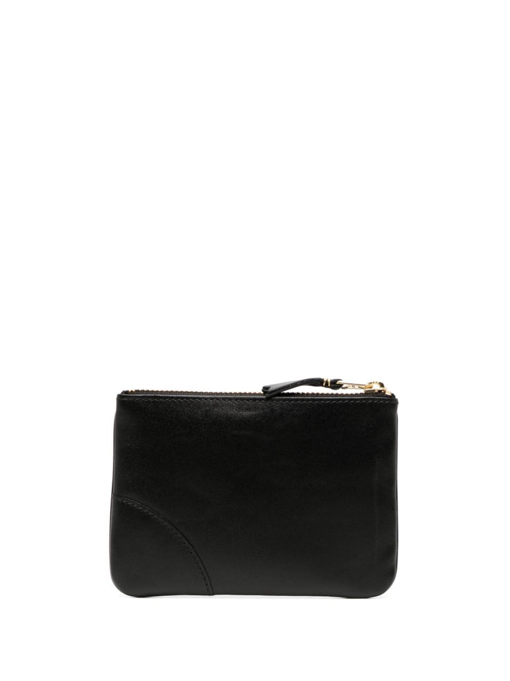 logo-print top-zip leather wallet - 2