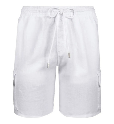 Vilebrequin Men's Linen Bermuda Cargo Pockets Shorts outlook
