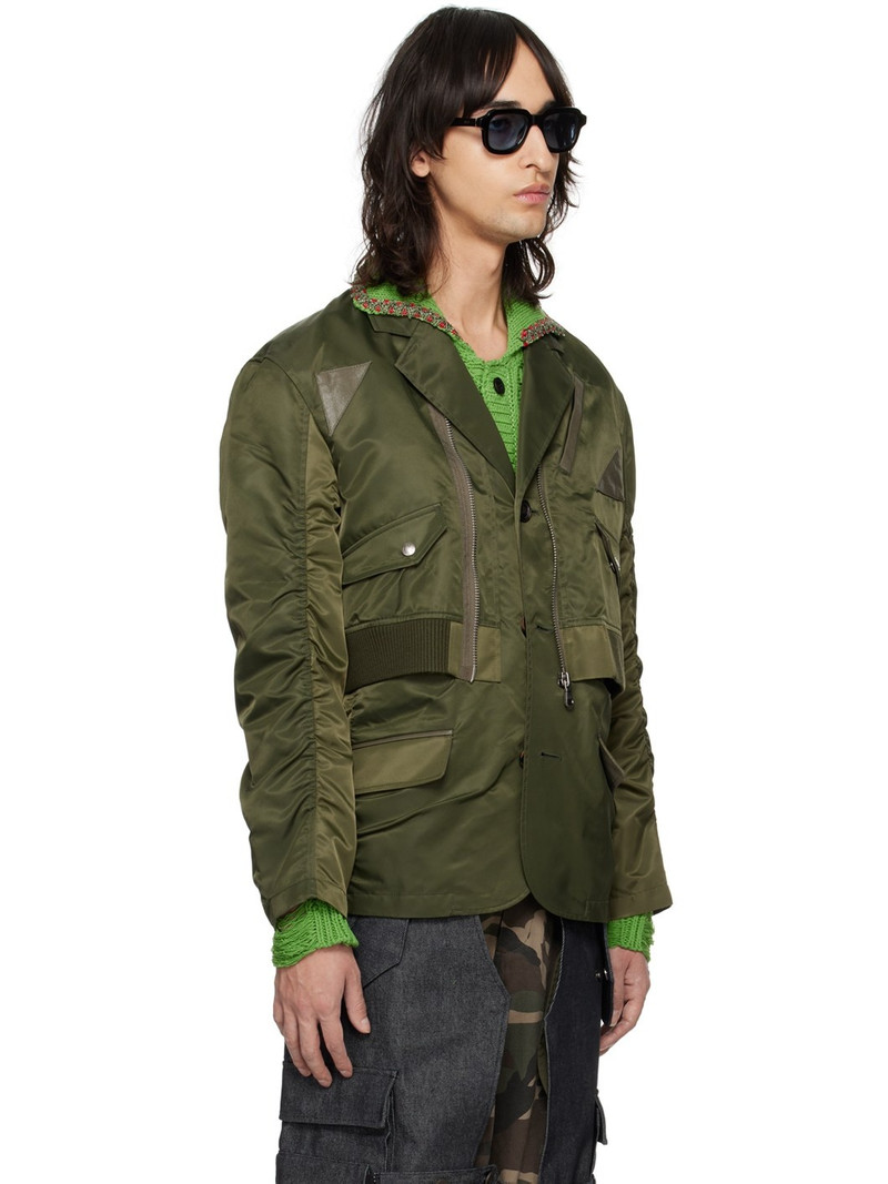 Khaki Flight Blazer 2