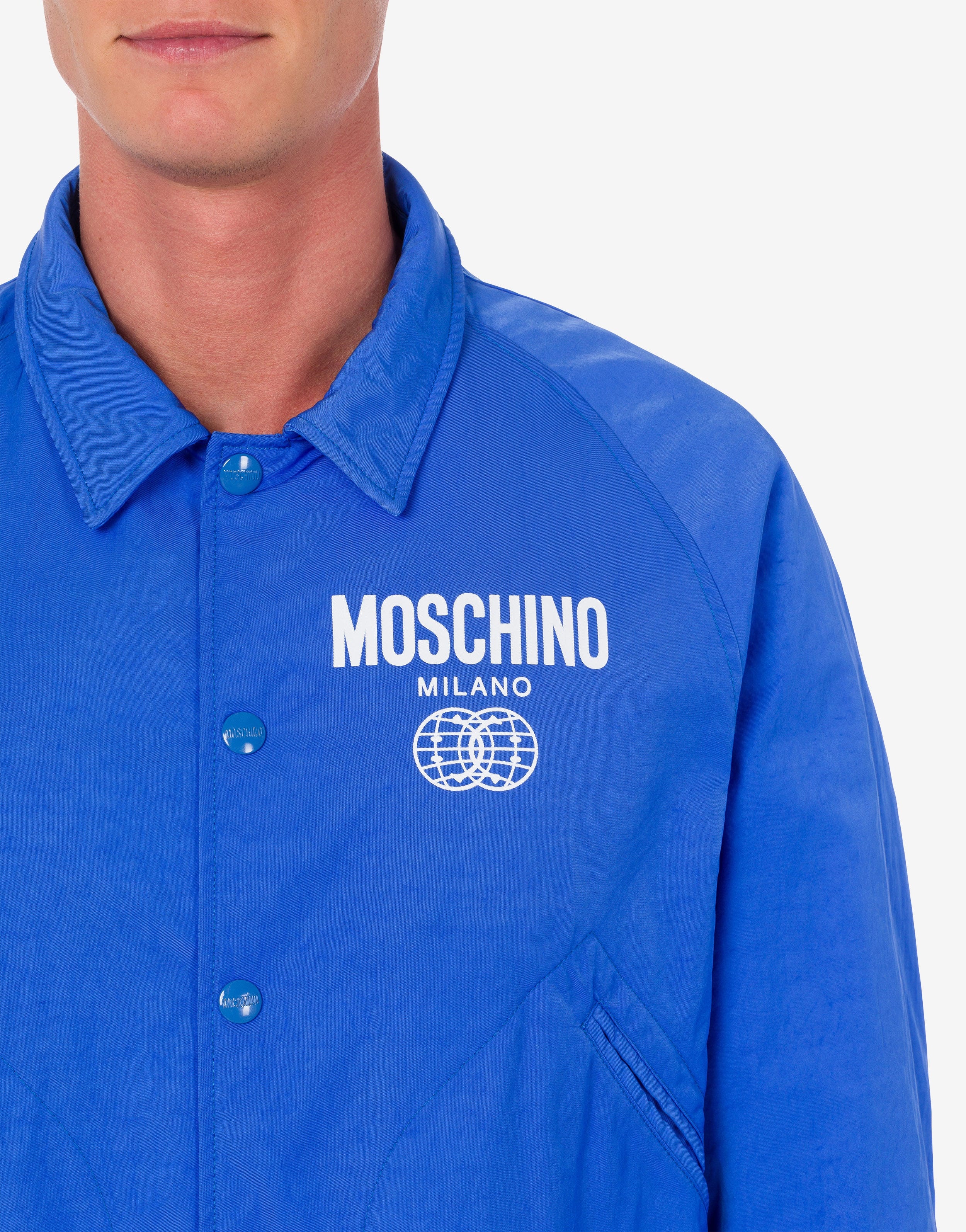 DOUBLE SMILEY® WORLD NYLON BOMBER JACKET - 4