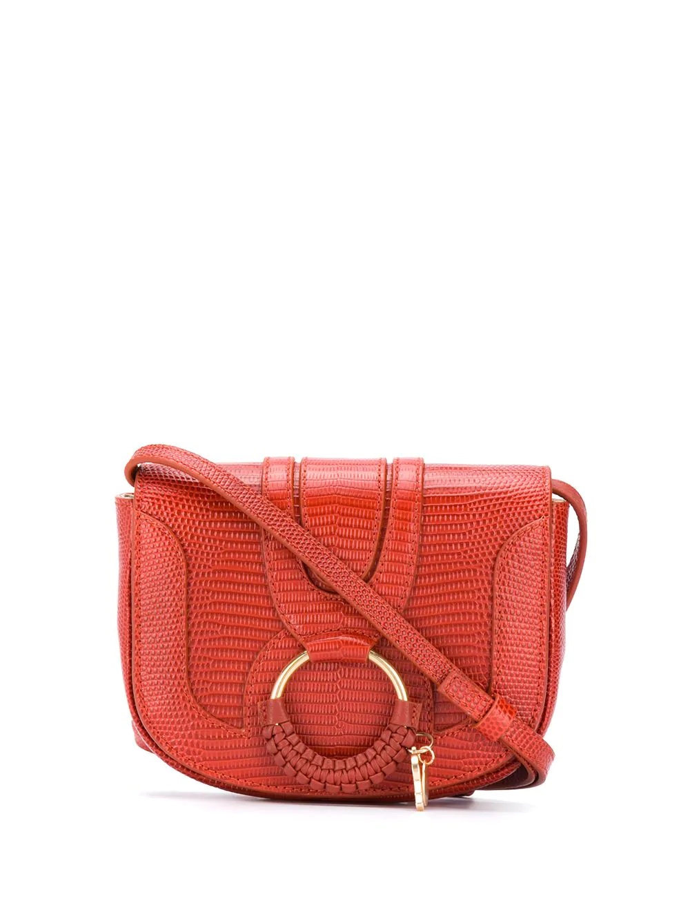 Hana embossed crossbody bag - 1