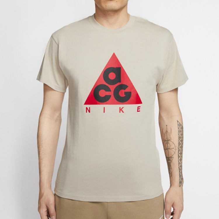 Nike Lab ACG Printed T-Shirt 'String University Red' CV1533-221 - 4