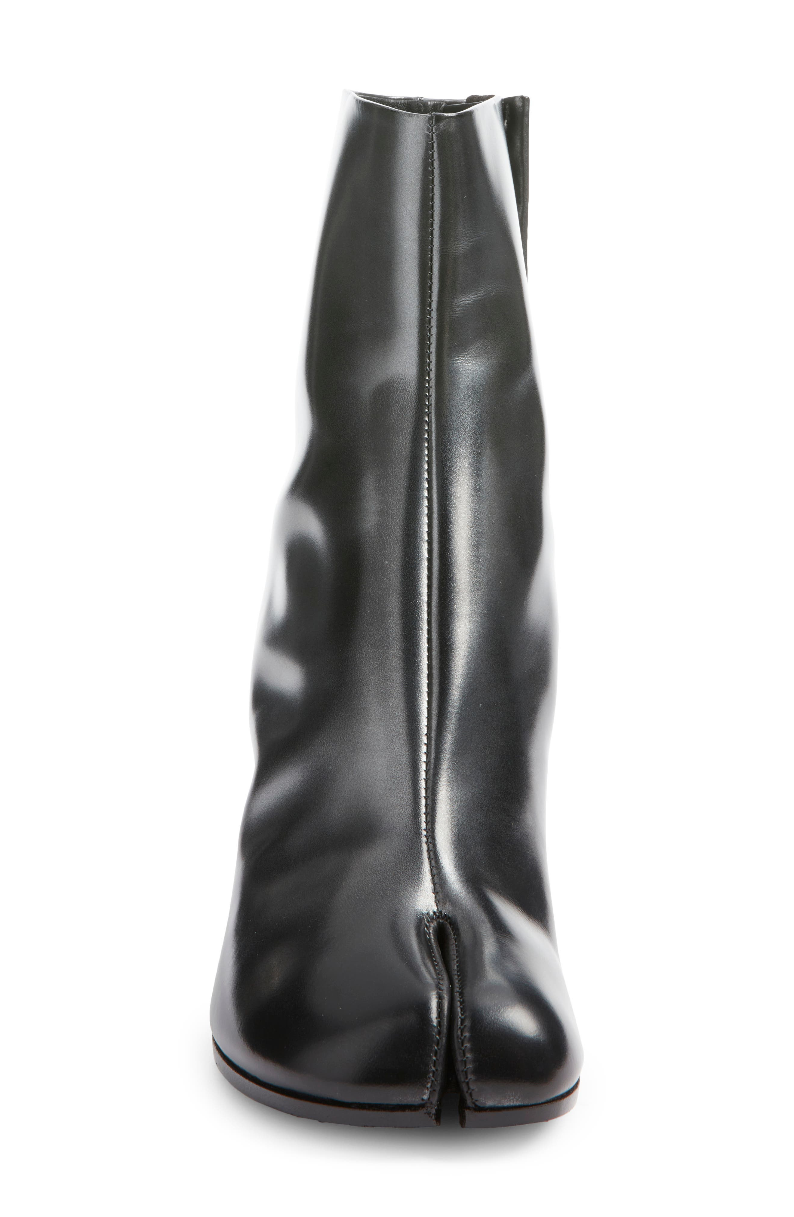Maison Margiela Tabi Ankle Boot in Silver/Black at Nordstrom - 4