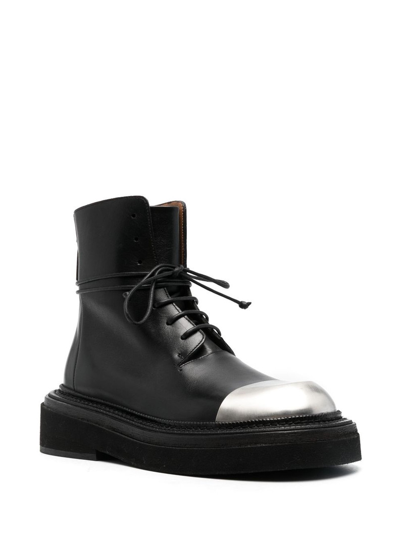 Marsèll Pollicione lace-up leather boots outlook