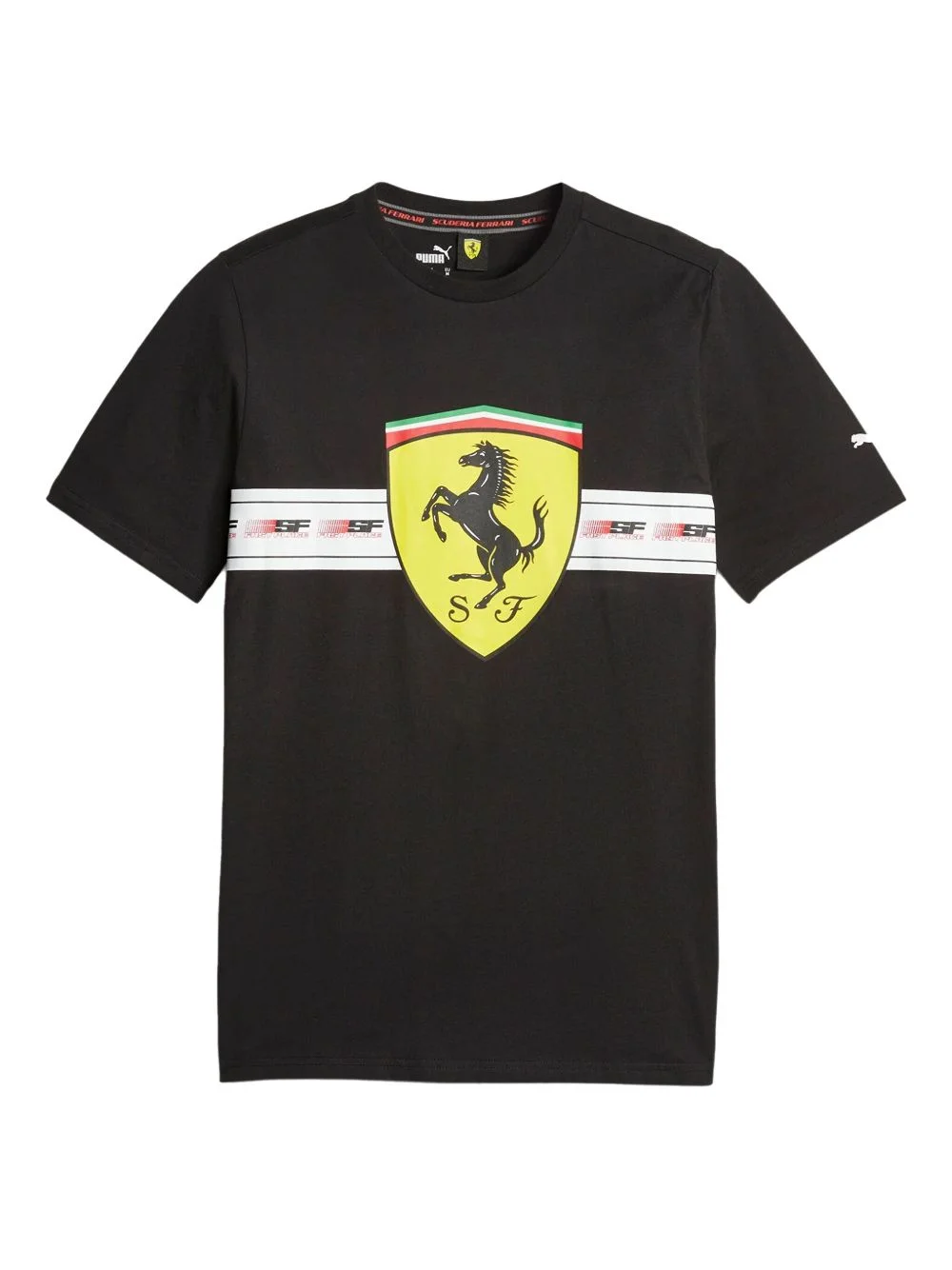 x Ferrari logo-print T-shirt - 1