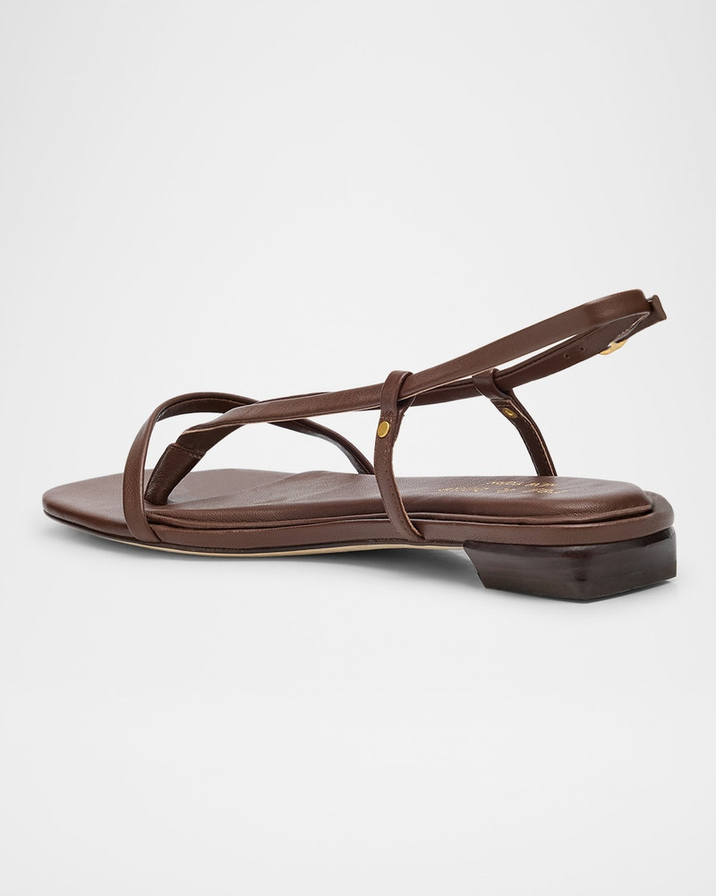 rag & bone Giselle Leather Thong Slingback Sandals outlook