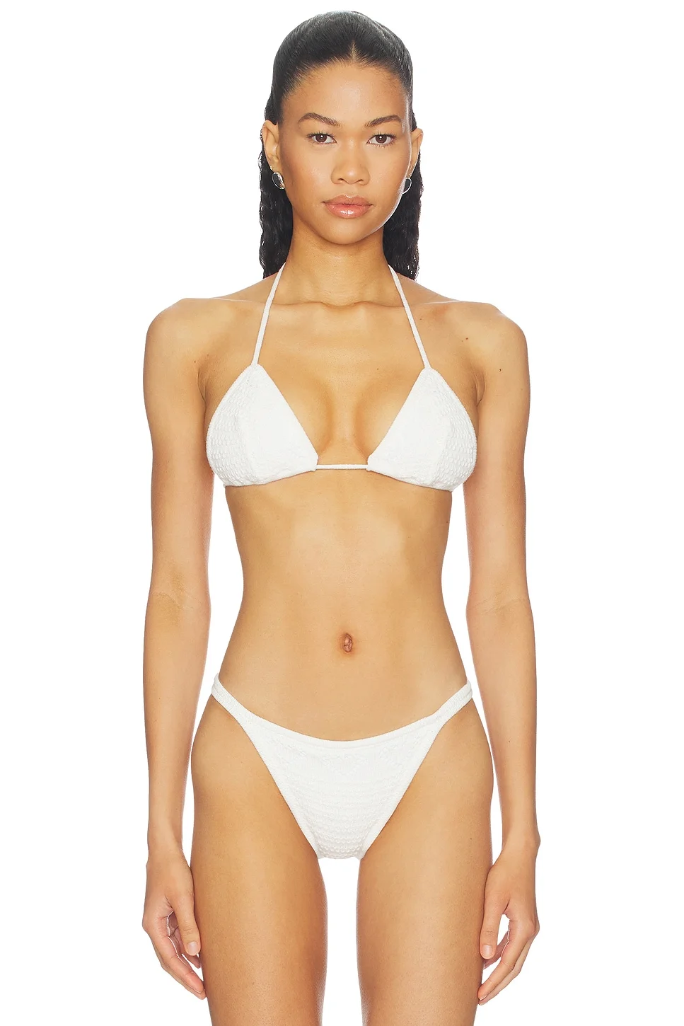 X Paige Lorenze Tide Knit Bikini Top - 1